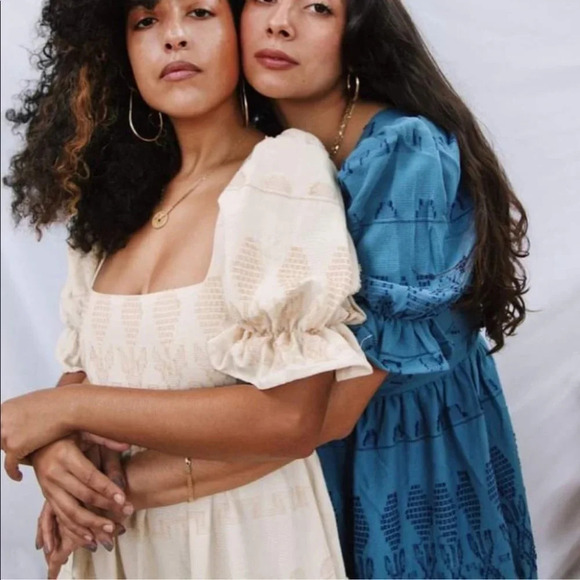 Blue Midi Dress - Picture 3 of 11